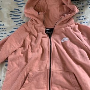 Pink Nike zip up